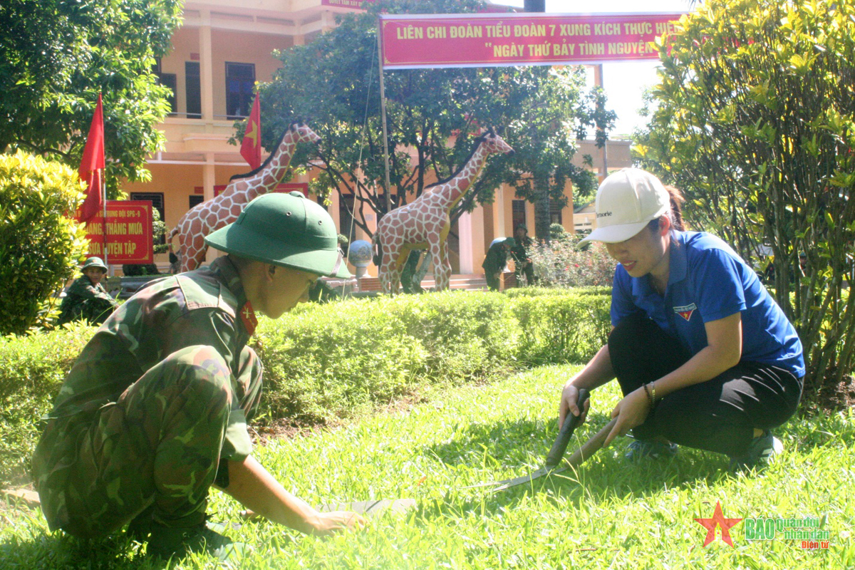 Mô hình “Chi đoàn xanh” tại Trung đoàn 102, Sư đoàn 308